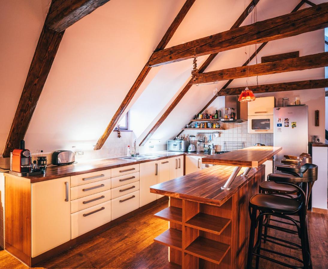 Designer Loft Apartment Cesky Krumlov Bagian luar foto