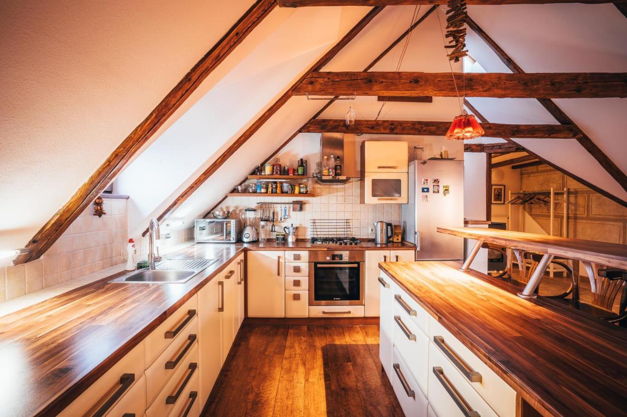 Designer Loft Apartment Cesky Krumlov Bagian luar foto
