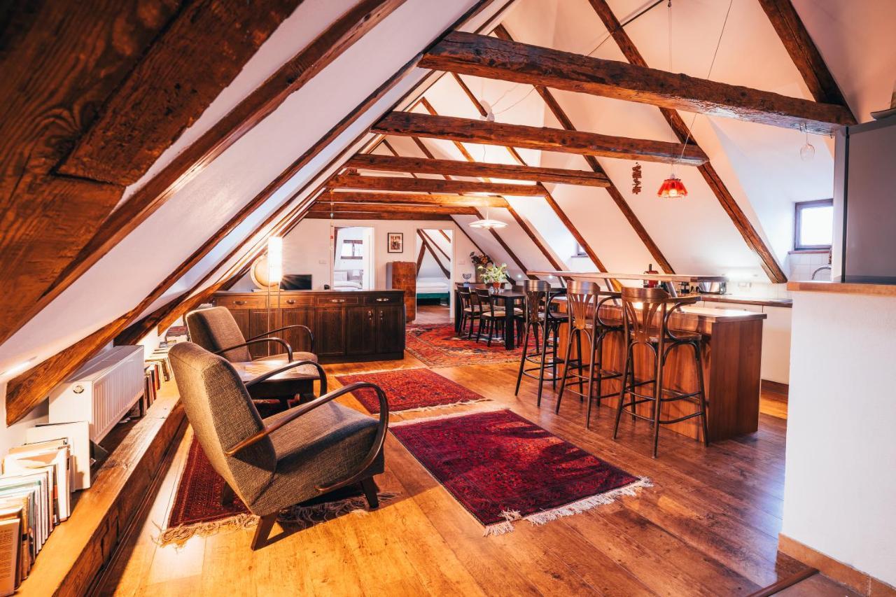 Designer Loft Apartment Cesky Krumlov Bagian luar foto